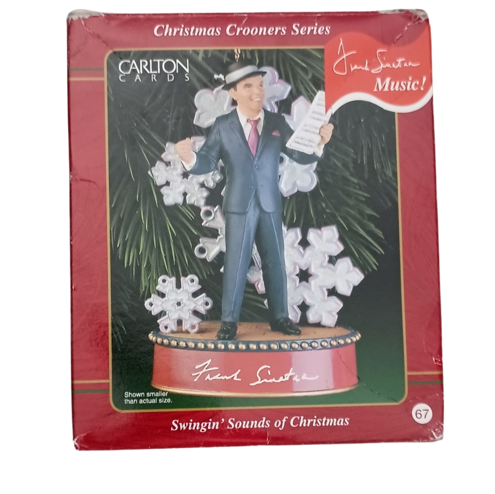 ♡ Frank Sinatra Christmas Crooners Figurine